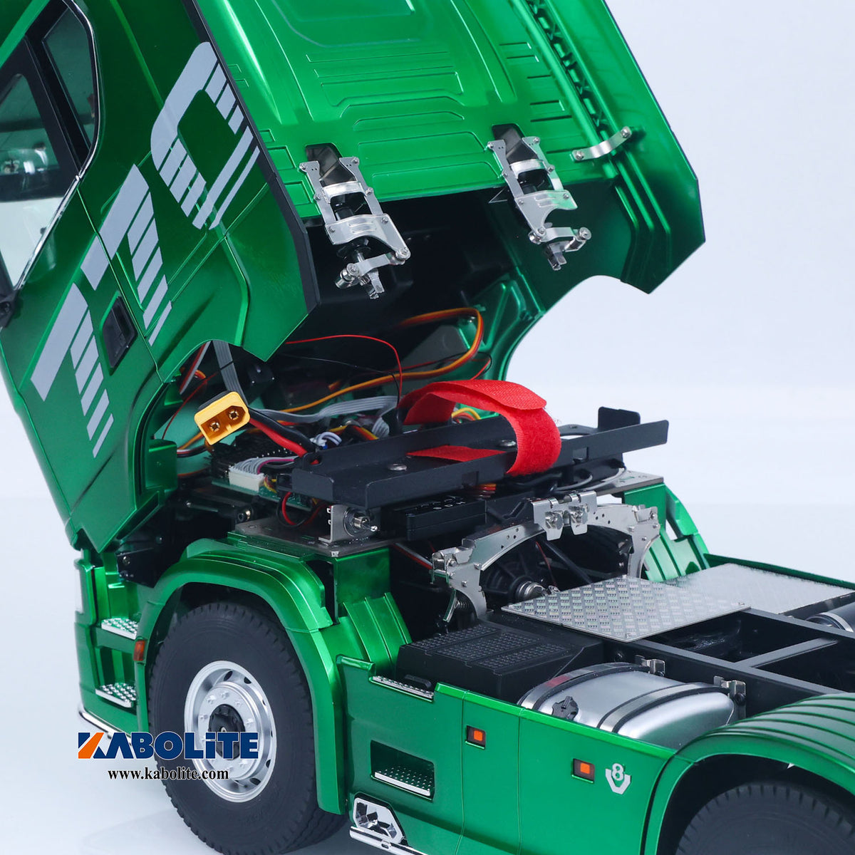 KABOLITE 770S 100 1/14 6X6 RC Tractor Truck with 2Speed Transmission Sound Light System