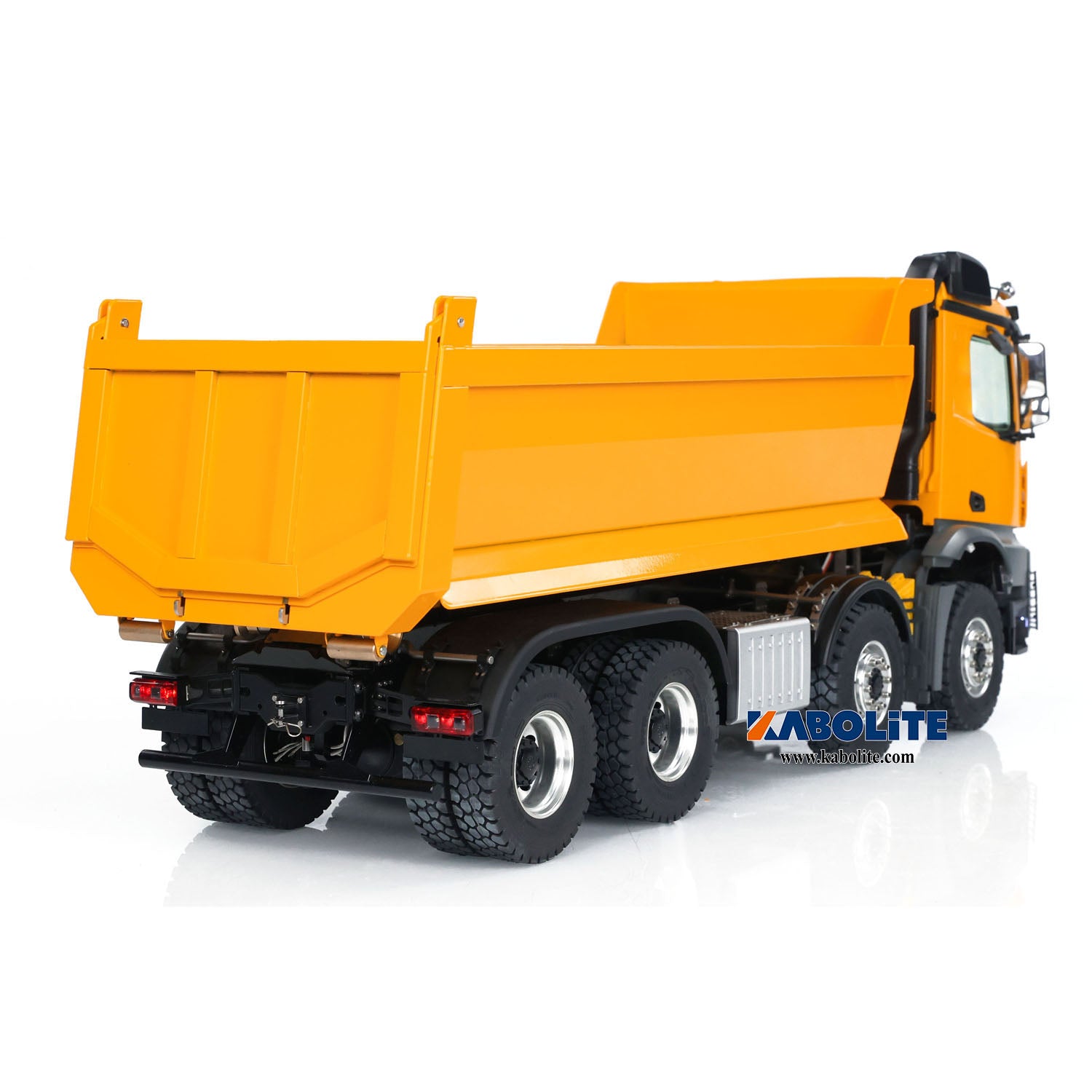 Kabolite K3365/K3366 1/14 8X8 RC Hydraulic Roll On Off Dumper Truck with FS ST8 Remote Controller