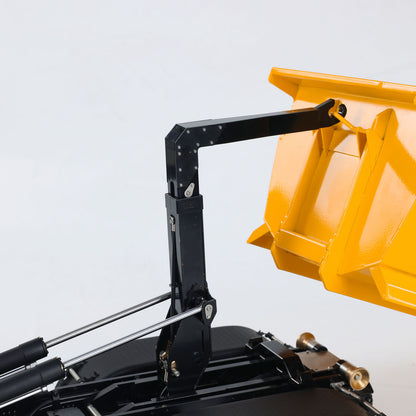 Kabolite K3365 K3366 1/14 8X8 RC Hydraulic Roll On Off Dumper Truck with FlySky FS ST8 Remote Controller 2 Speed Transmission Sound Light System
