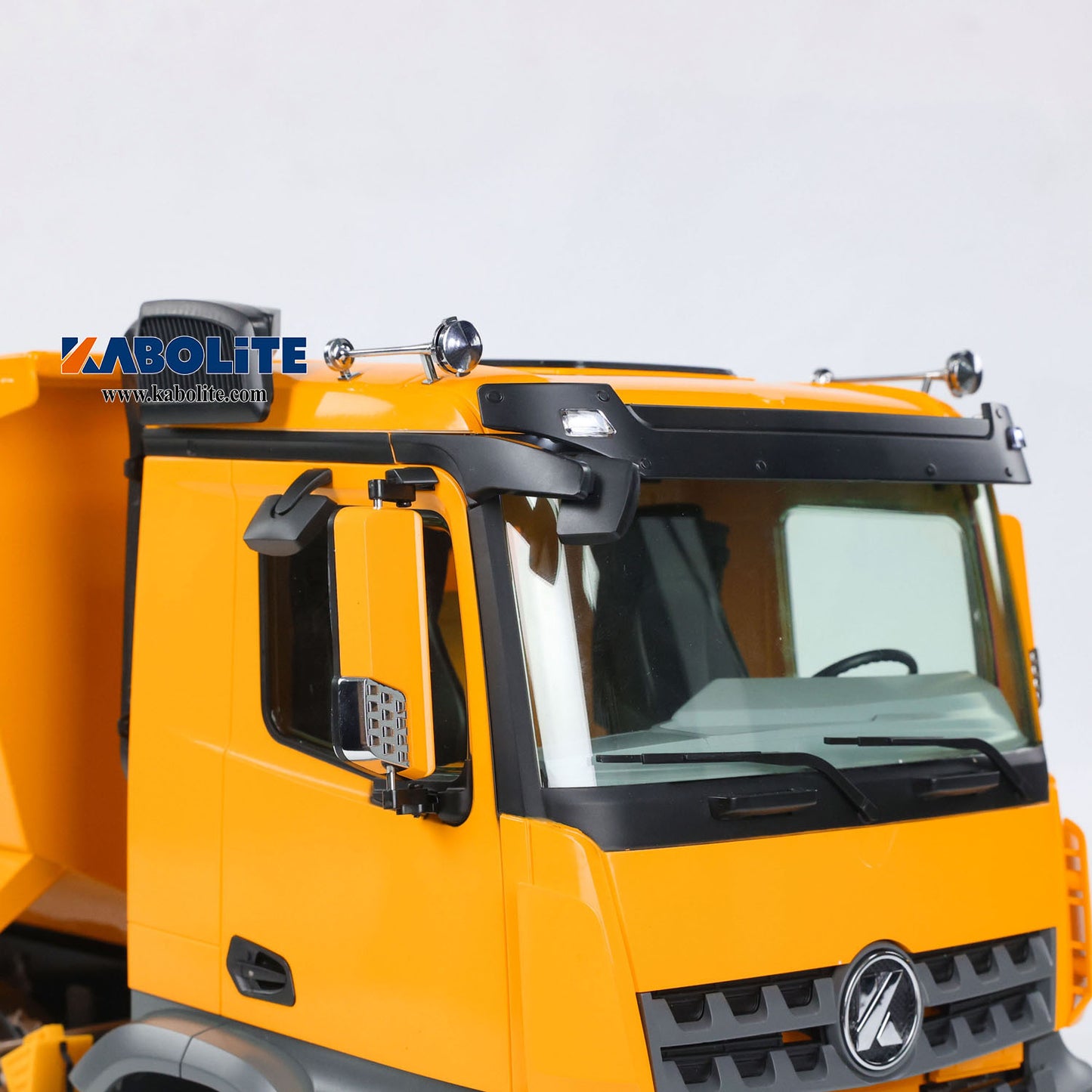 Kabolite K3365/K3366 1/14 8X8 RC Hydraulic Roll On Off Dumper Truck with FS ST8 Remote Controller