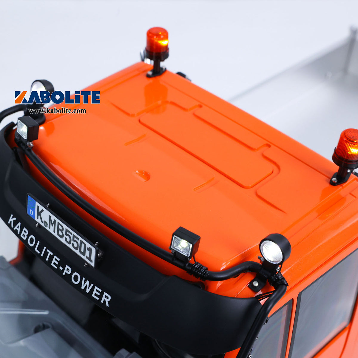 KABOLITE 5501 1/14 4X4 RC Off Road Crawler Truck with FS L12 Remote Controller Light Sound System
