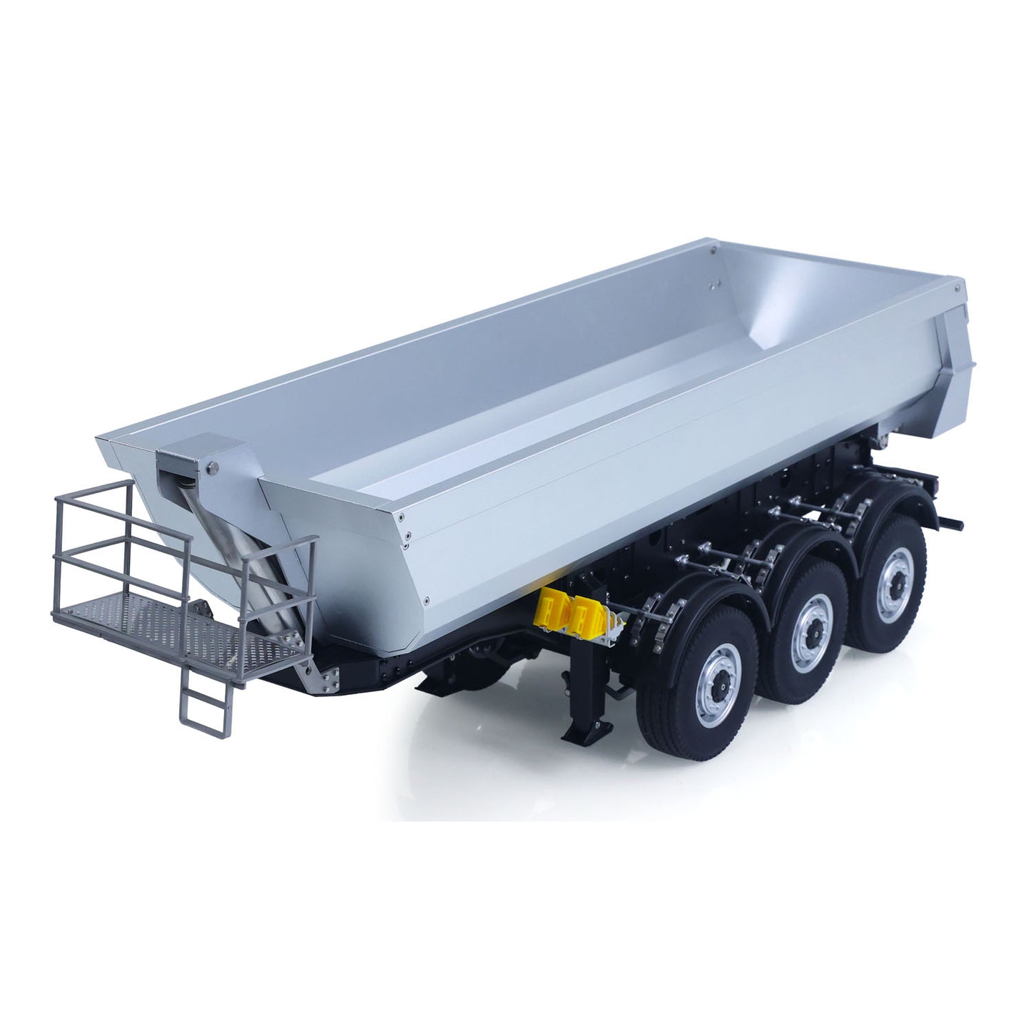 26.1Inches KABOLITE 1/14 Metal Radio Control Semi Trailer Dumper Electric Lifting for RC Tractor Truck SC 770S Light Support Leg