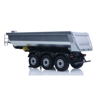 26.1Inches KABOLITE 1/14 Metal Radio Control Semi Dump Trailer Electric Lifting Truck Light Support Leg for 5801 770S RC Tractor Truck
