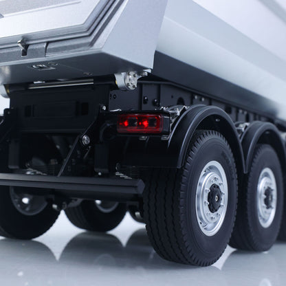 26.1Inches KABOLITE 1/14 Metal Radio Control Semi Dump Trailer Electric Lifting Truck Light Support Leg for 5801 770S RC Tractor Truck