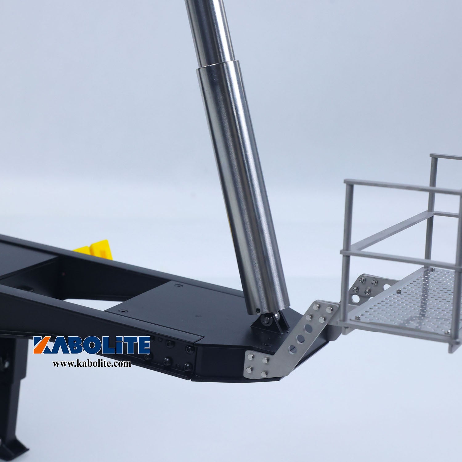 Kabolite K770S-102 1/14 Metal 3Axles Remote Control Electric Lifting Dump Semi Trailer for Weekend Outdoor Fun