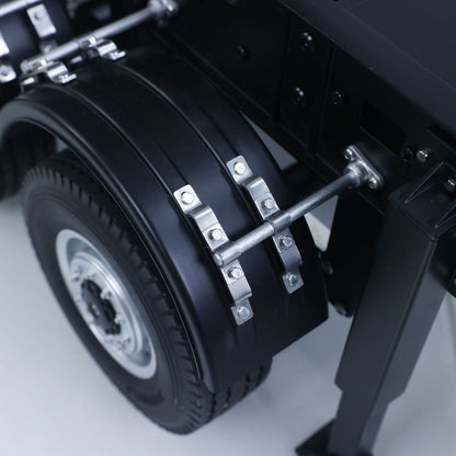 26.1Inches KABOLITE 1/14 Metal Radio Control Semi Dump Trailer Electric Lifting Truck Light Support Leg for 5801 770S RC Tractor Truck