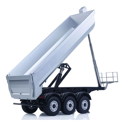 26.1Inches KABOLITE 1/14 Metal Radio Control Semi Dump Trailer Electric Lifting Truck Light Support Leg for 5801 770S RC Tractor Truck
