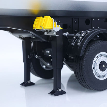 26.1Inches KABOLITE 1/14 Metal Radio Control Semi Dump Trailer Electric Lifting Truck Light Support Leg for 5801 770S RC Tractor Truck