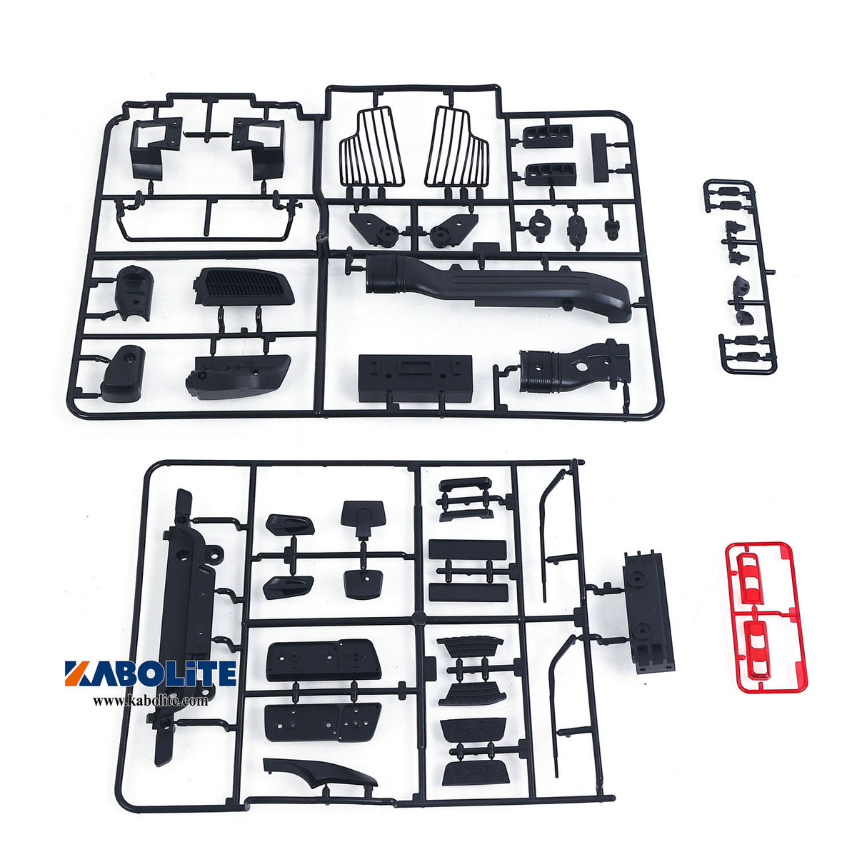 IN Stock Kabolite K3363 1/14 Plastic Painted Cabin Shell KIT Spare Parts for Remote Control Dump Truck Truck DIY Model Builders