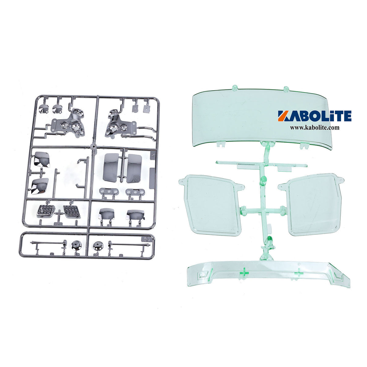 IN Stock Kabolite K3363 1/14 Plastic Painted Cabin Shell KIT Spare Parts for Remote Control Dump Truck Truck DIY Model Builders