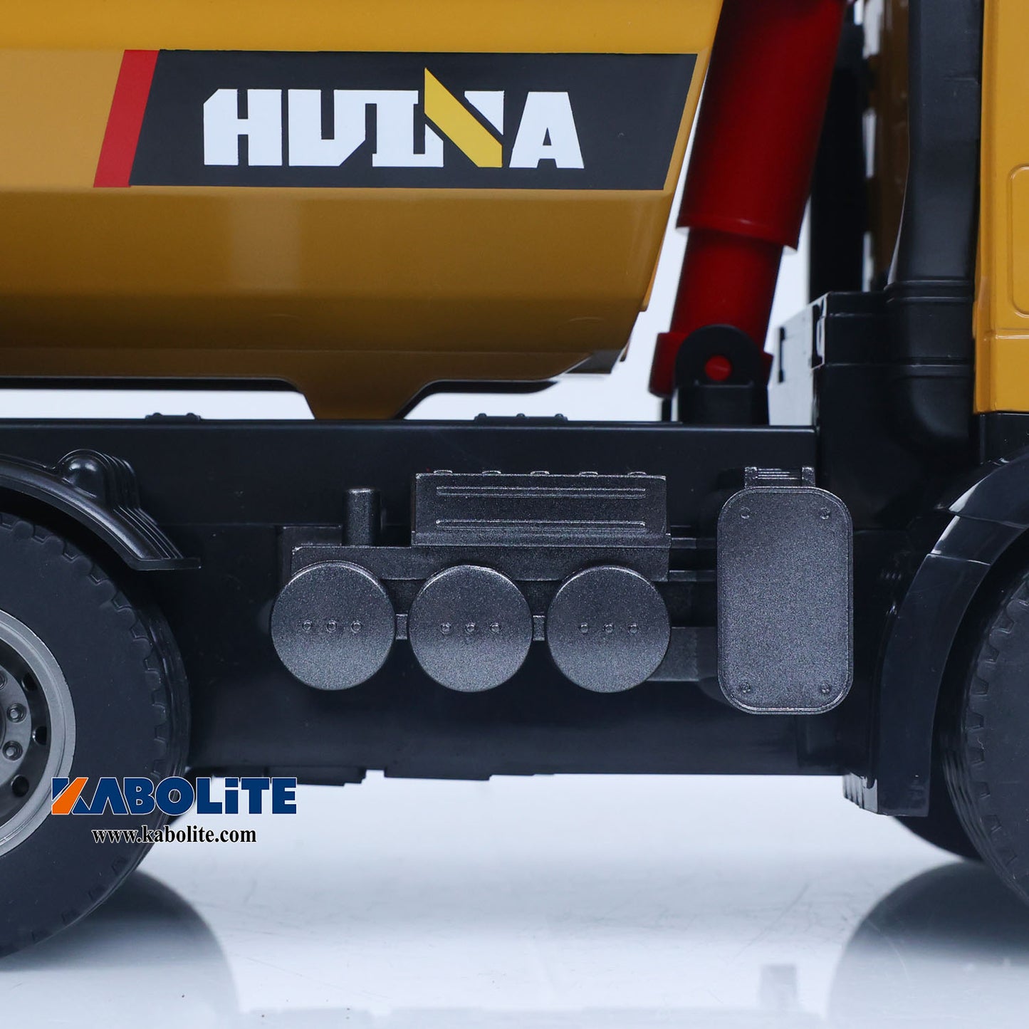 IN Stock 2.4G HUINA 573 1/14 Electric RC Dump Truck Remote Control Tipper Model with Flowing Water Light Sound Effect Gift for Boys