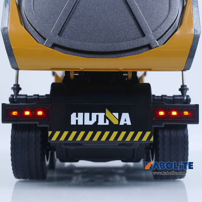 IN Stock 2.4G HUINA 573 1/14 Electric RC Dump Truck Remote Control Tipper Model with Flowing Water Light Sound Effect Gift for Boys