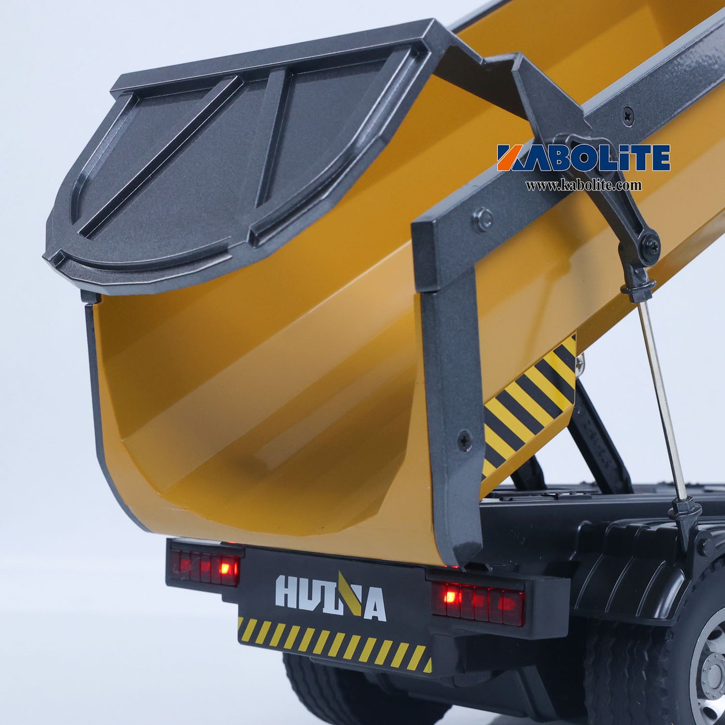 IN Stock 2.4G HUINA 573 1/14 Electric RC Dump Truck Remote Control Tipper Model with Flowing Water Light Sound Effect Gift for Boys