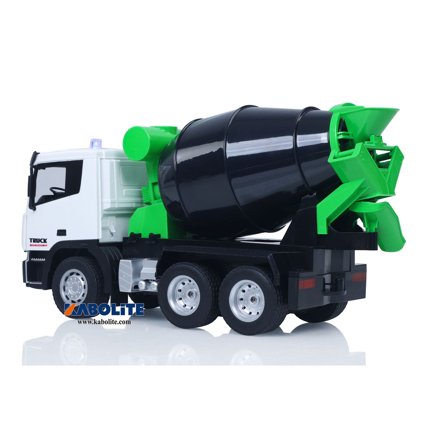 IN Stock HUINA 1557 1/18 Plastic RC Concrete Mixer Truck Model with 9CH 2.4G Radio Controller for Engineering Vehicle Enthusiasts