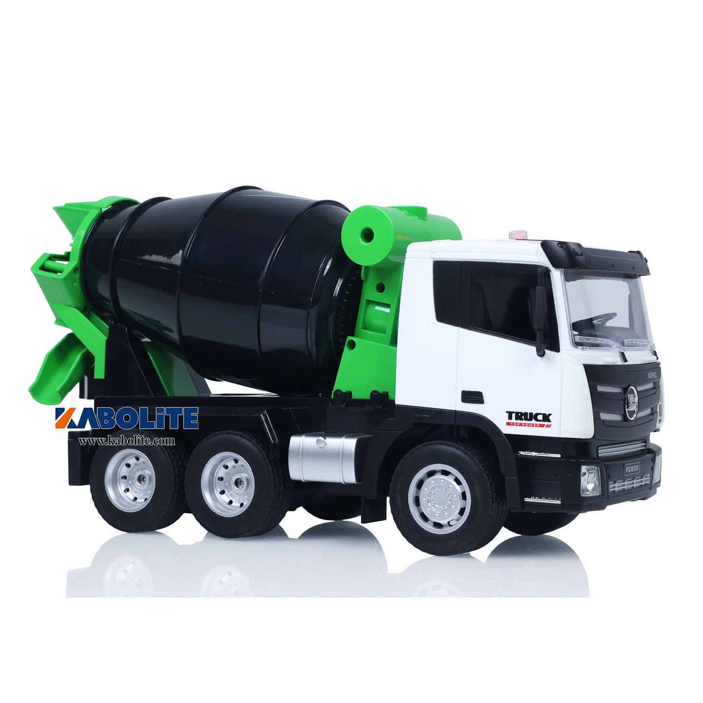 IN Stock HUINA 1557 1/18 Plastic RC Concrete Mixer Truck Model with 9CH 2.4G Radio Controller for Engineering Vehicle Enthusiasts