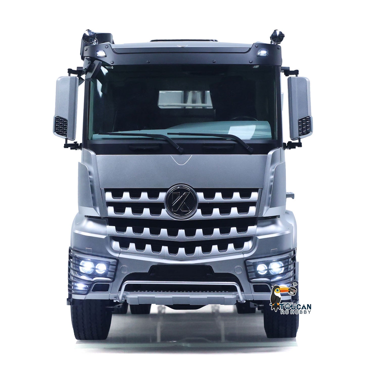 Fast Free Shipping Kabolite RTR Car 1/14 4X4 RC Tractor Truck 3Axles Electric Lifting Dump Trialer