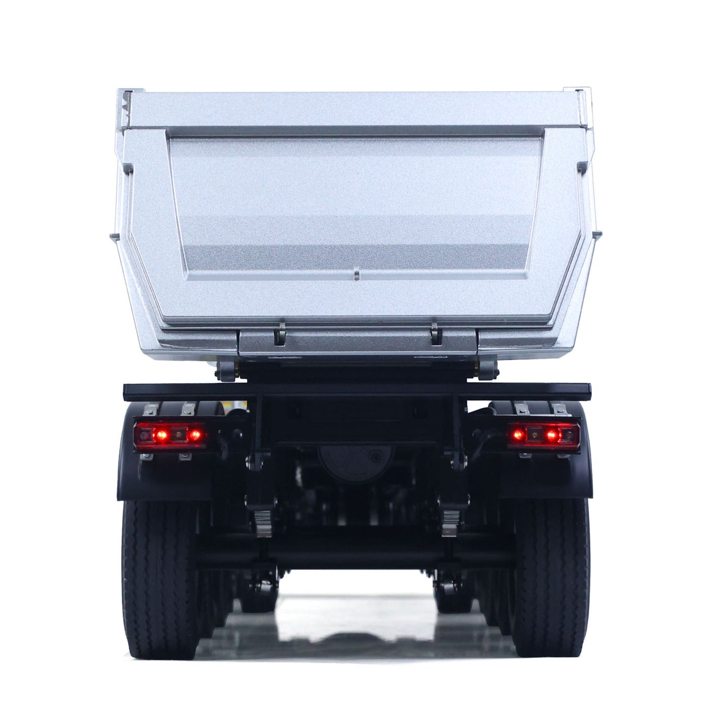 US Stock Kabolite 1/14 4X4 RC Tractor Truck 5801 3Axles Electric Lifting Dump Trailer 2 Speed Transmission Battery Light Sound System