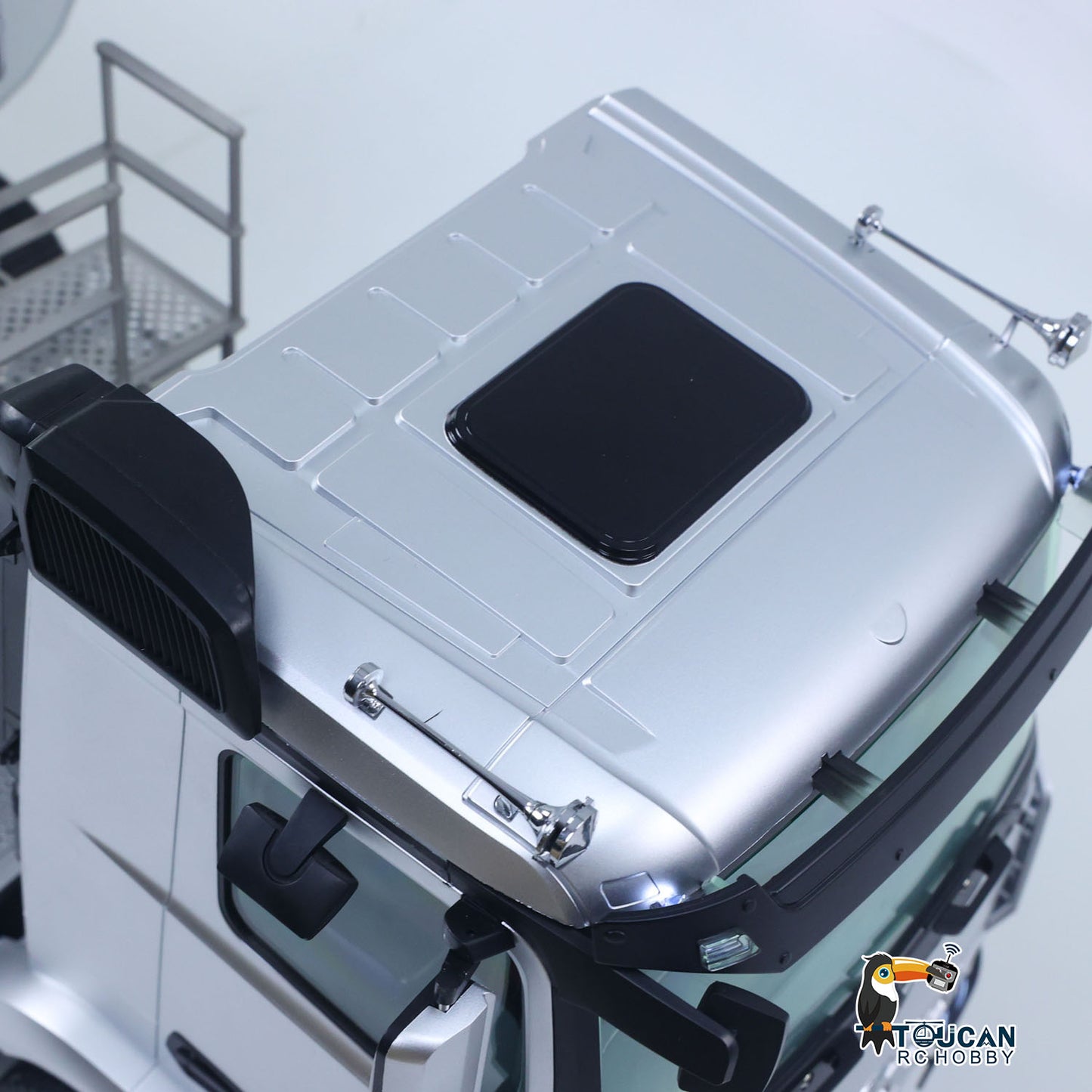 Fast Free Shipping Kabolite RTR Car 1/14 4X4 RC Tractor Truck 3Axles Electric Lifting Dump Trialer