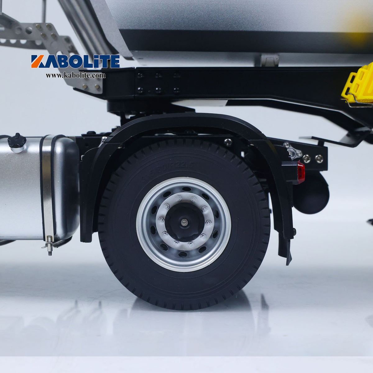 US Stock Kabolite 1/14 4X4 RC Tractor Truck 5801 3Axles Electric Lifting Dump Trailer 2 Speed Transmission Battery Light Sound System