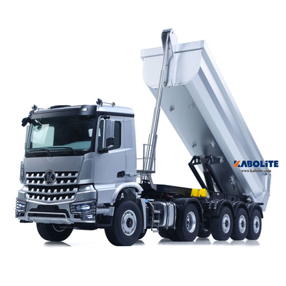 Fast Free Shipping for EU Kabolite K5801 Car 1/14 Scale 4X4 RC Tractor Truck 3Axles AWD W/ Electric Lifting Hopper Dump Trailer Tipper Battery
