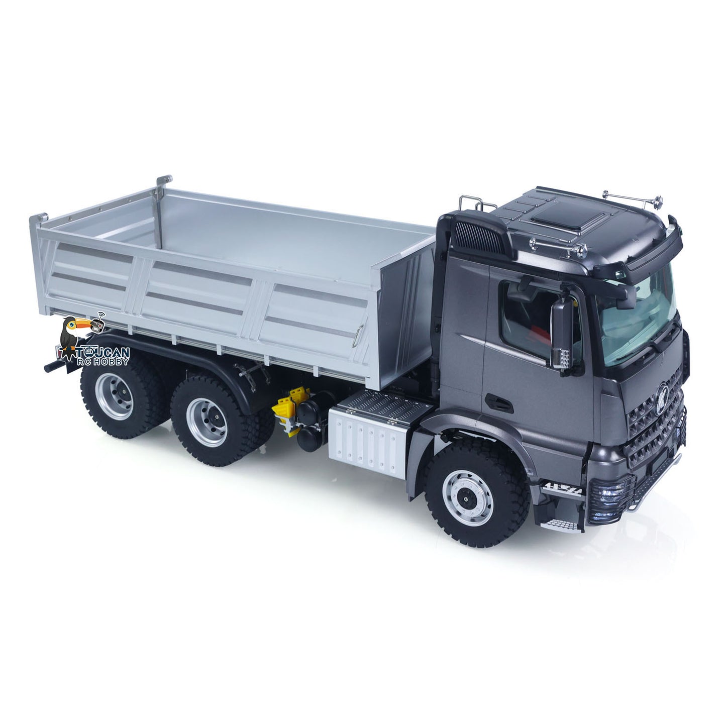Fast Free Shipping New 2.4G RC Electric Lifting Dumper 5702 Model 1:14 6*6 Remote Control Tipper Lifting Rod Vehicle Sound Light Motor RTR Car Toy