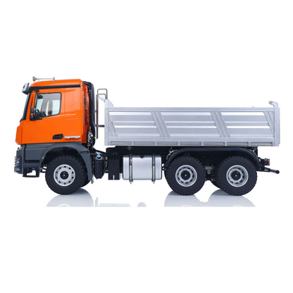 US Stock 1/14 2.4G Remote Control Electric Lifting Dumper 5702 RTR Car Model 6*6 Tipper Vehicle 2 Speed Sound Light Motor