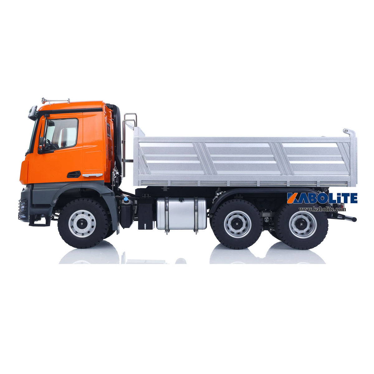 US Stock 1/14 2.4G Remote Control Electric Lifting Dumper 5702 RTR Car Model 6*6 Tipper Vehicle 2 Speed Sound Light Motor