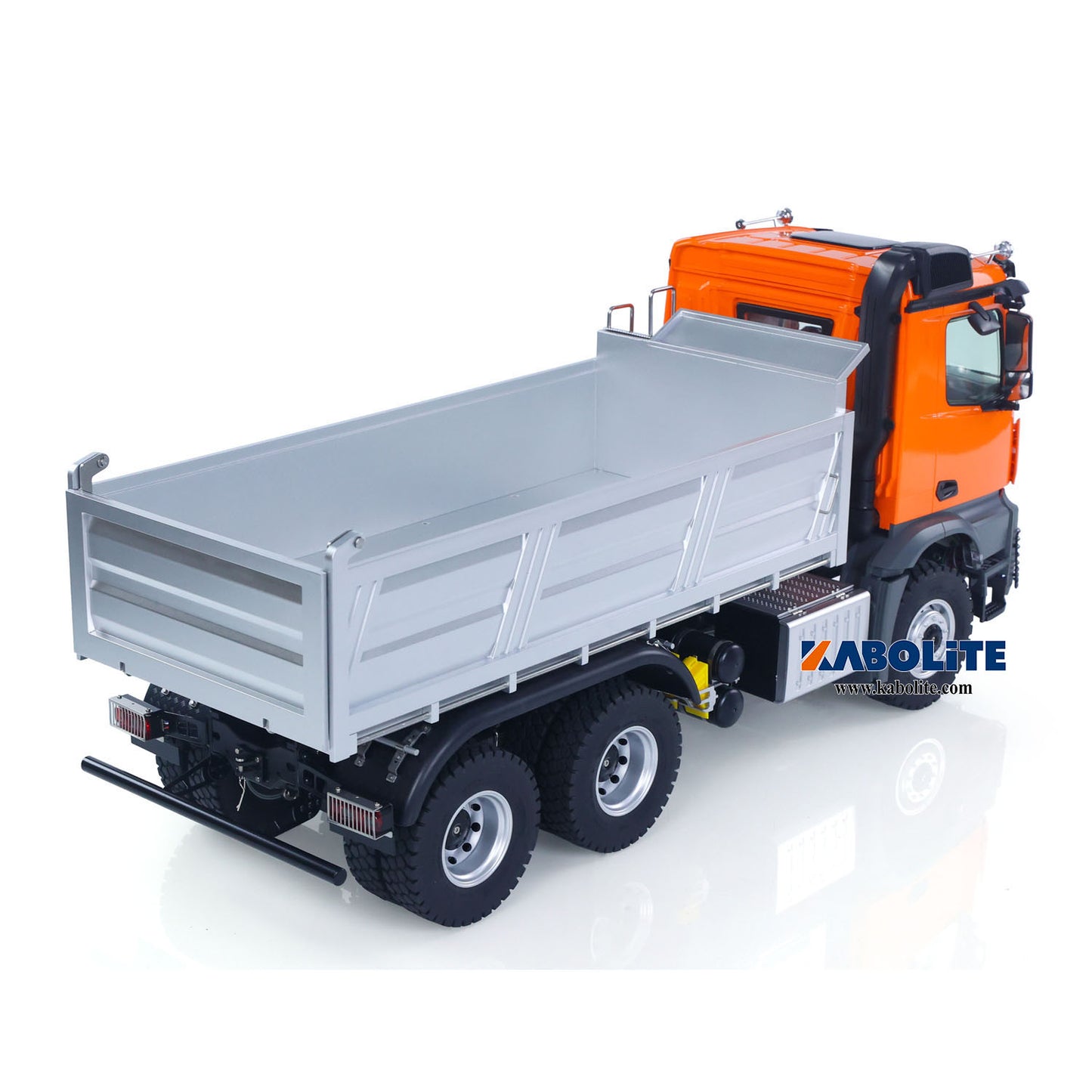 US Stock 1/14 2.4G Remote Control Electric Lifting Dumper 5702 RTR Car Model 6*6 Tipper Vehicle 2 Speed Sound Light Motor