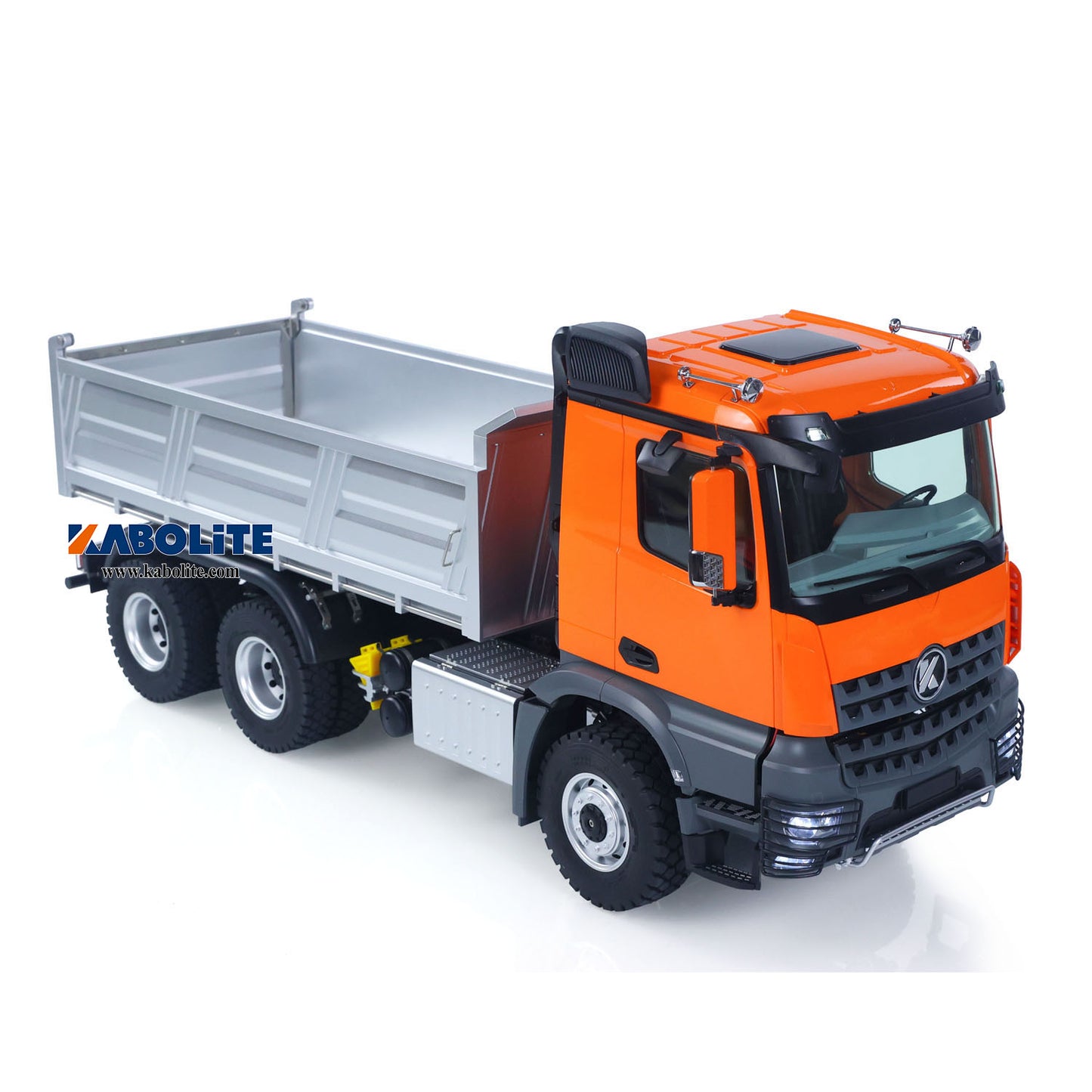 US Stock 1/14 2.4G Remote Control Electric Lifting Dumper 5702 RTR Car Model 6*6 Tipper Vehicle 2 Speed Sound Light Motor