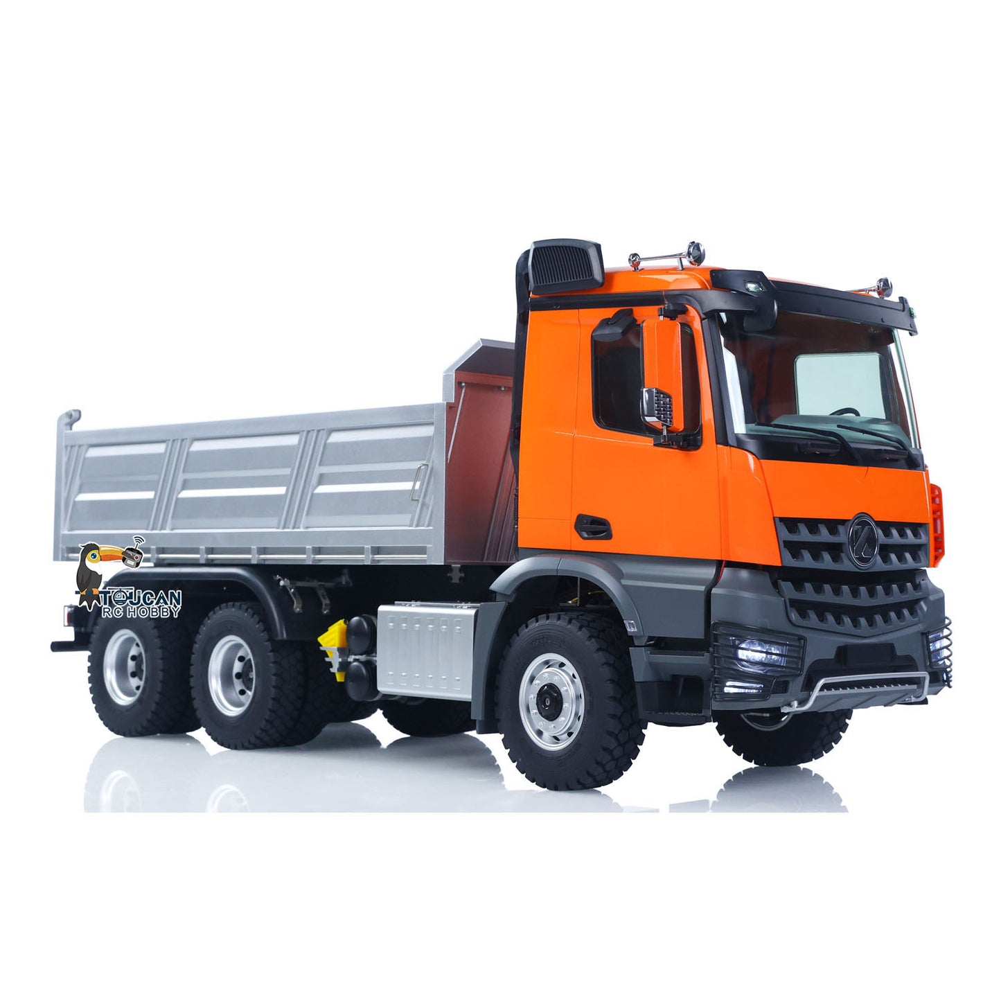 Fast Free Shipping 1/14 2.4G Remote Control Electric Lifting Dumper 5702 Model 6*6 Tipper Vehicle 2Speed Sound Light Motor RTR Car Gifts Adults