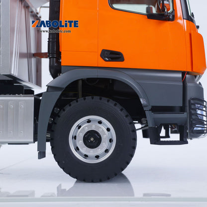 US Stock 1/14 2.4G Remote Control Electric Lifting Dumper 5702 RTR Car Model 6*6 Tipper Vehicle 2 Speed Sound Light Motor