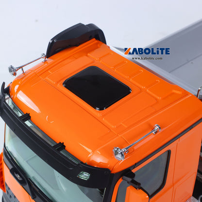 US Stock 1/14 2.4G Remote Control Electric Lifting Dumper 5702 RTR Car Model 6*6 Tipper Vehicle 2 Speed Sound Light Motor
