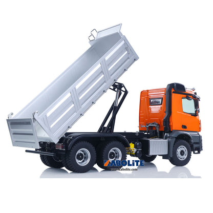 US Stock 1/14 2.4G Remote Control Electric Lifting Dumper 5702 RTR Car Model 6*6 Tipper Vehicle 2 Speed Sound Light Motor