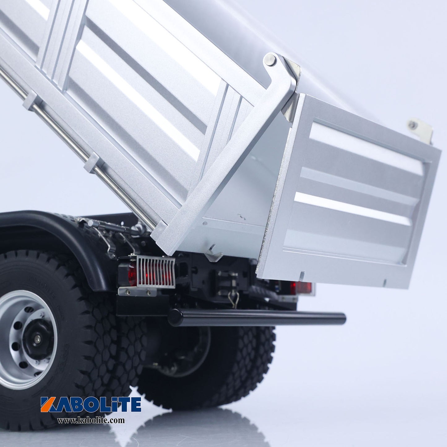 US Stock 1/14 2.4G Remote Control Electric Lifting Dumper 5702 RTR Car Model 6*6 Tipper Vehicle 2 Speed Sound Light Motor