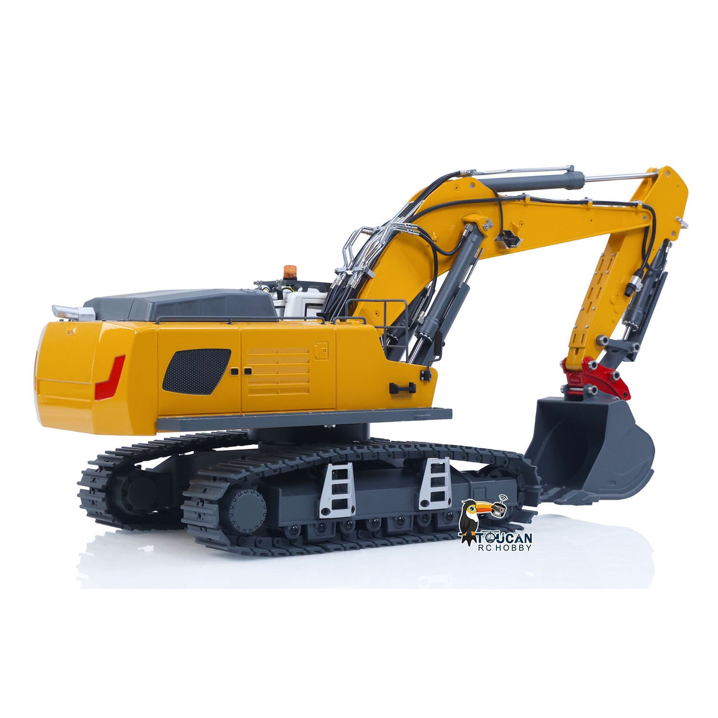 New Released! KABOLITE 1/18 K962 100S Remote Control Hydraulic Excavator RC Digger Electric Claw Ripper Hammer Construction Car Machine Toys