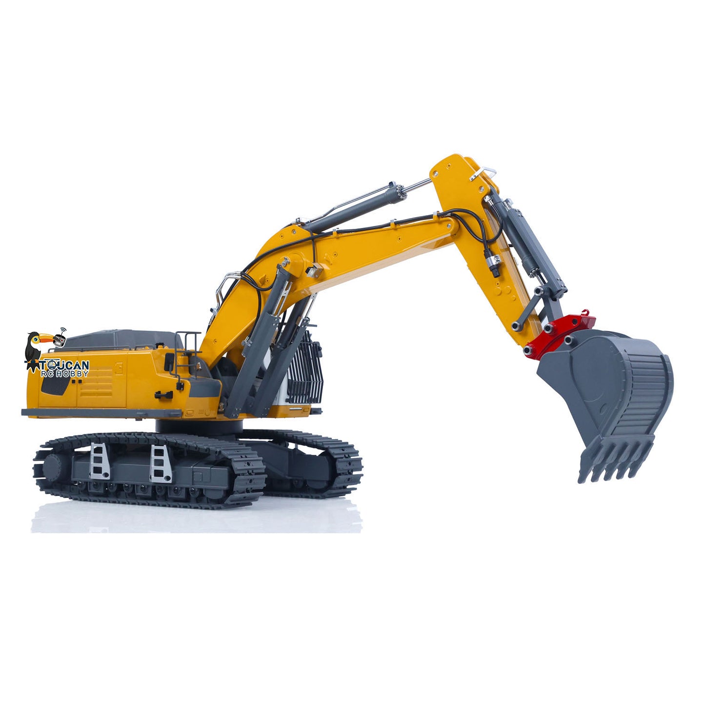 New Released! KABOLITE 1/18 K962 100S Remote Control Hydraulic Excavator RC Digger Electric Claw Ripper Hammer Construction Car Machine Toys