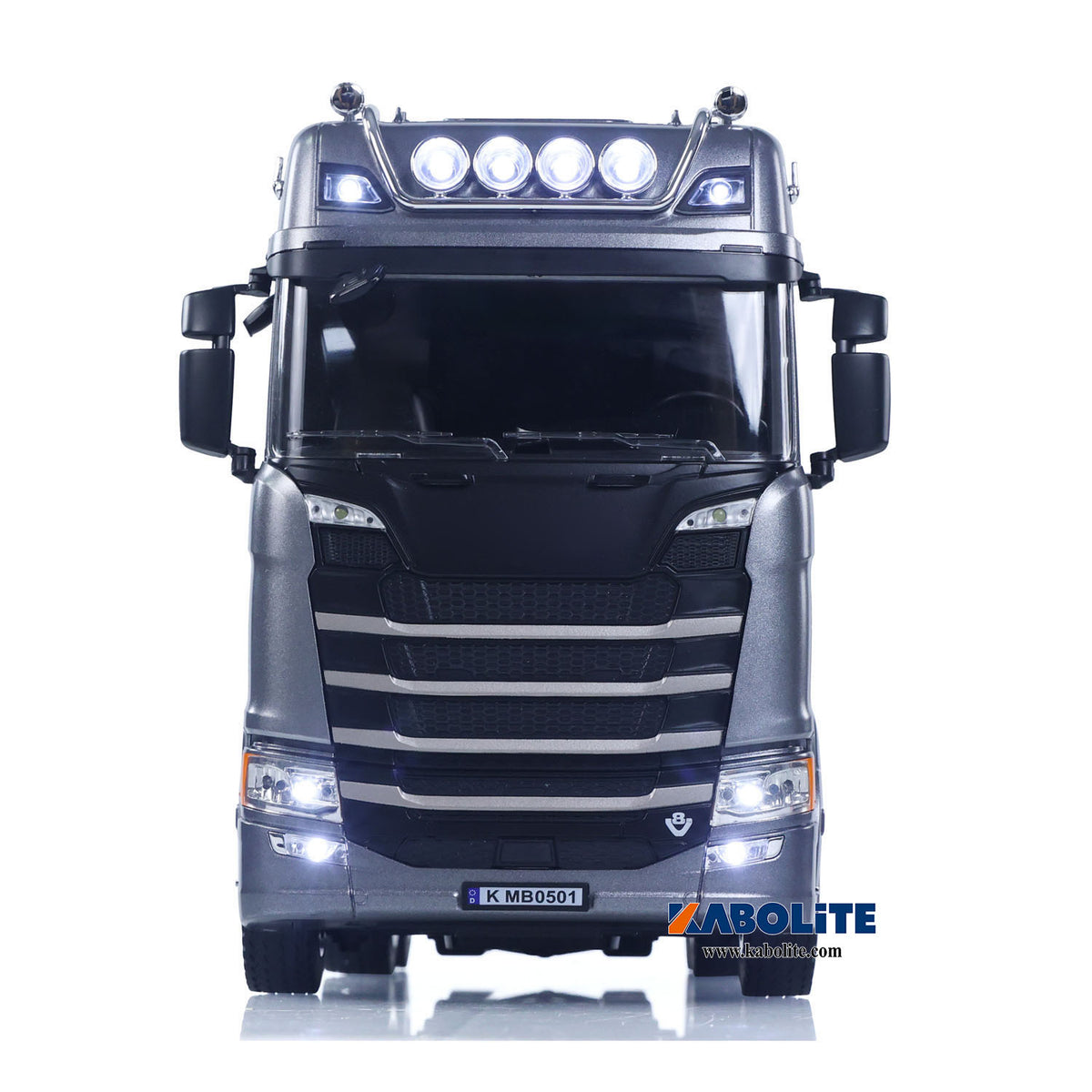 HUINA 770S 1/18 Plastic 6x4 RC Tractor Truck 1501 PRO with 19CH 2.4G Radio Controller Light Sound for Hobbyists Outdoor Play