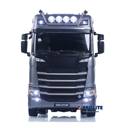 HUINA 770S 1/18 Plastic 6x4 RC Tractor Truck 1501 PRO with 19CH 2.4G Radio Controller Light Sound for Hobbyists Outdoor Play