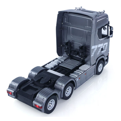 Finished Model RTR HUINA Electric 1/18 Remote Control Tractor Truck 1501PRO 6X4 RC Lorry Vehicle Light Sound Effect Battery