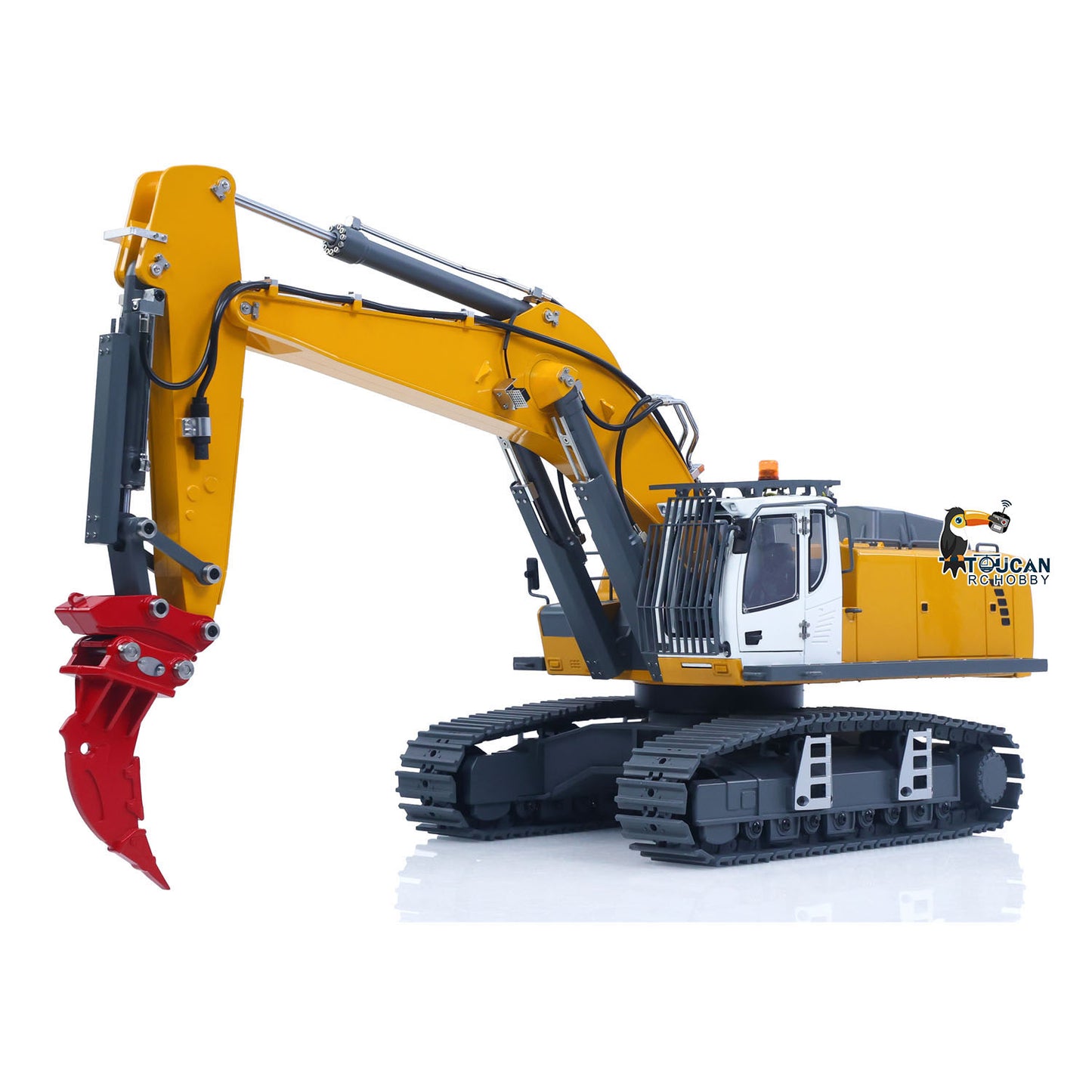 New Released! KABOLITE 1/18 K962 100S Remote Control Hydraulic Excavator RC Digger Electric Claw Ripper Hammer Construction Car Machine Toys