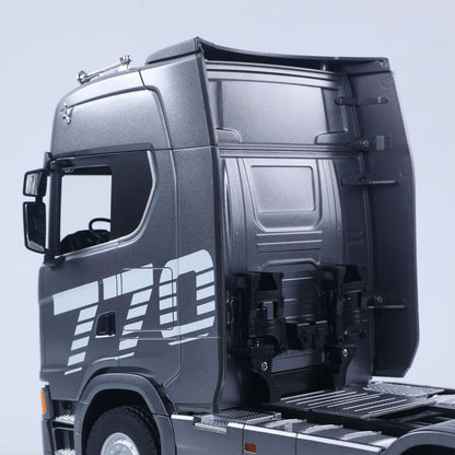 Finished Model RTR HUINA Electric 1/18 Remote Control Tractor Truck 1501PRO 6X4 RC Lorry Vehicle Light Sound Effect Battery
