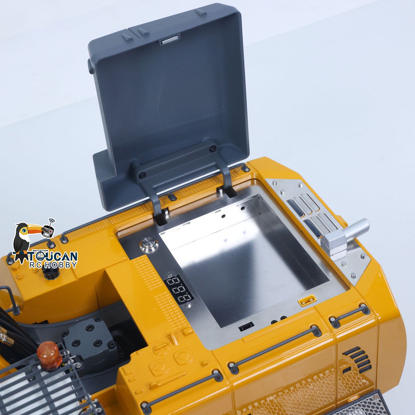 New Released! KABOLITE 1/18 K962 100S Remote Control Hydraulic Excavator RC Digger Electric Claw Ripper Hammer Construction Car Machine Toys