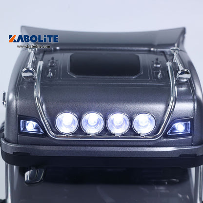 US Stock HUINA 1501PRO 1/18 6X4 Electric Remote Control Tractor Truck 2.4G 19CH RC Lorry Model Vehicle Light Sound Effect