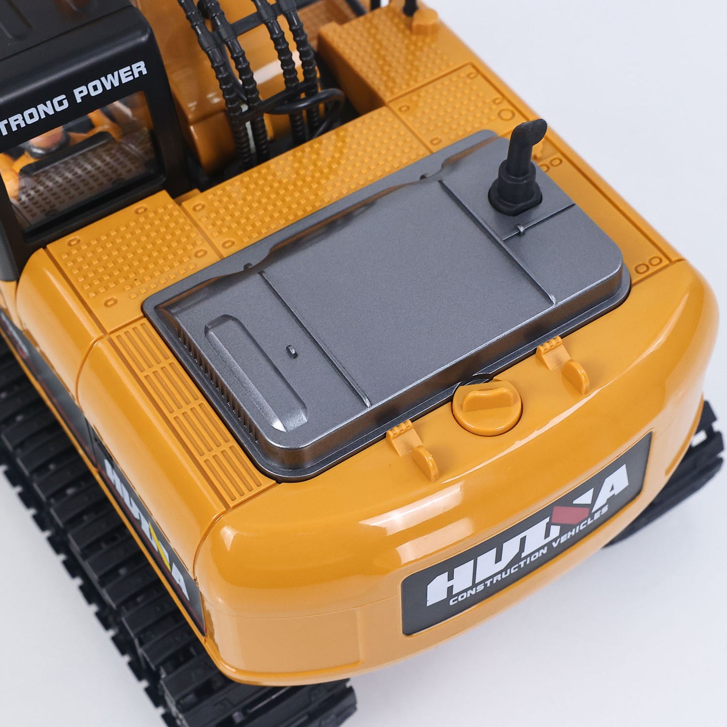 HUINA 1/14 RC Electric Excavator 1535 Remote Control Digger 15CH 2.4G Radio Finished Toy Model Battery Sound Light Effects