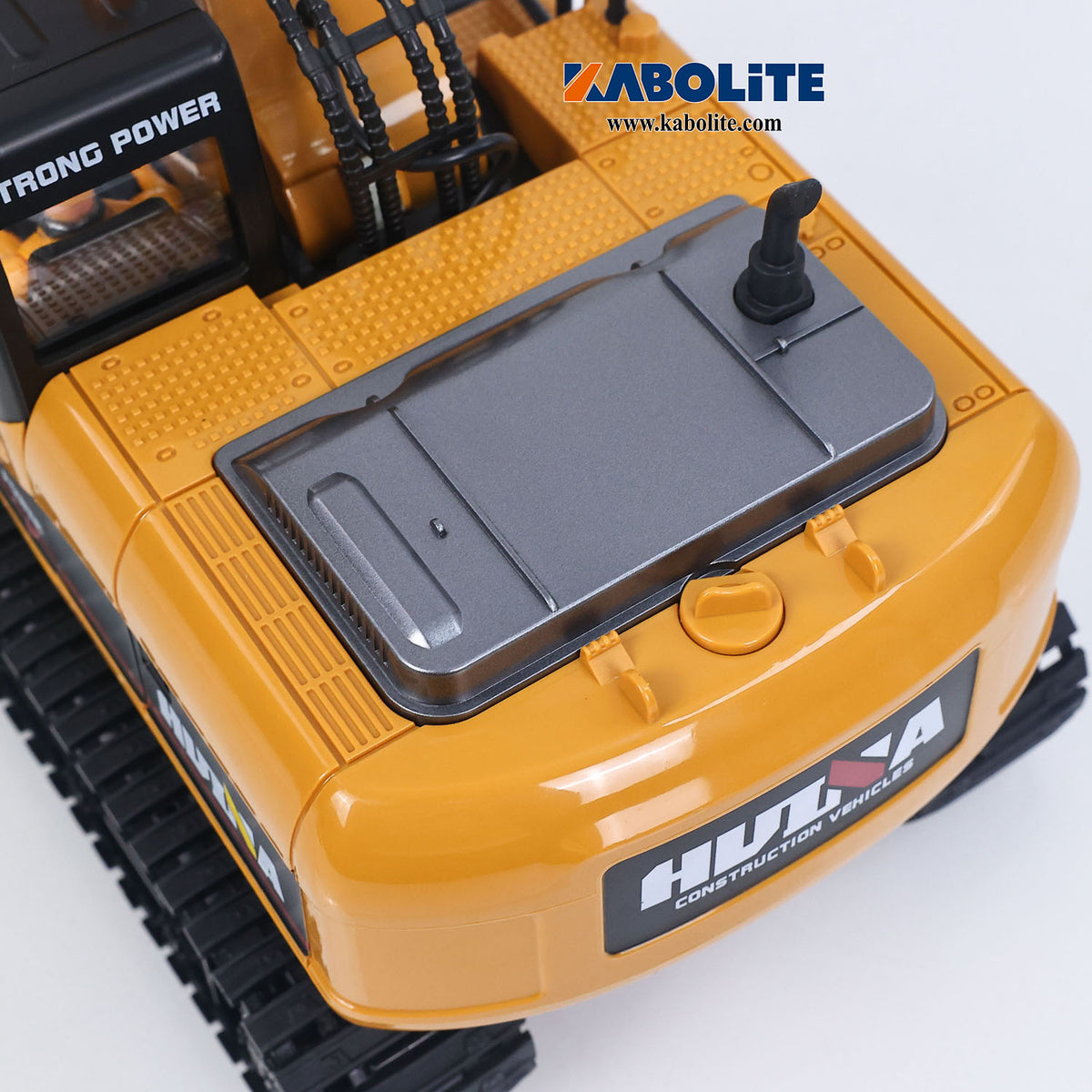 IN Stock HUINA 1535 1/14 RC Electric Excavator 15CH 2.4G Remote Control Digger with Sound Light Effects Gift for Boys