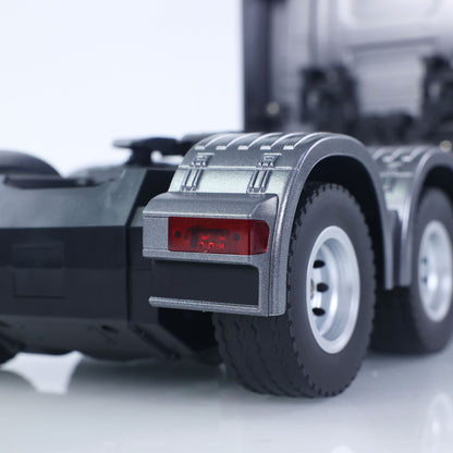 Finished Model RTR HUINA Electric 1/18 Remote Control Tractor Truck 1501PRO 6X4 RC Lorry Vehicle Light Sound Effect Battery