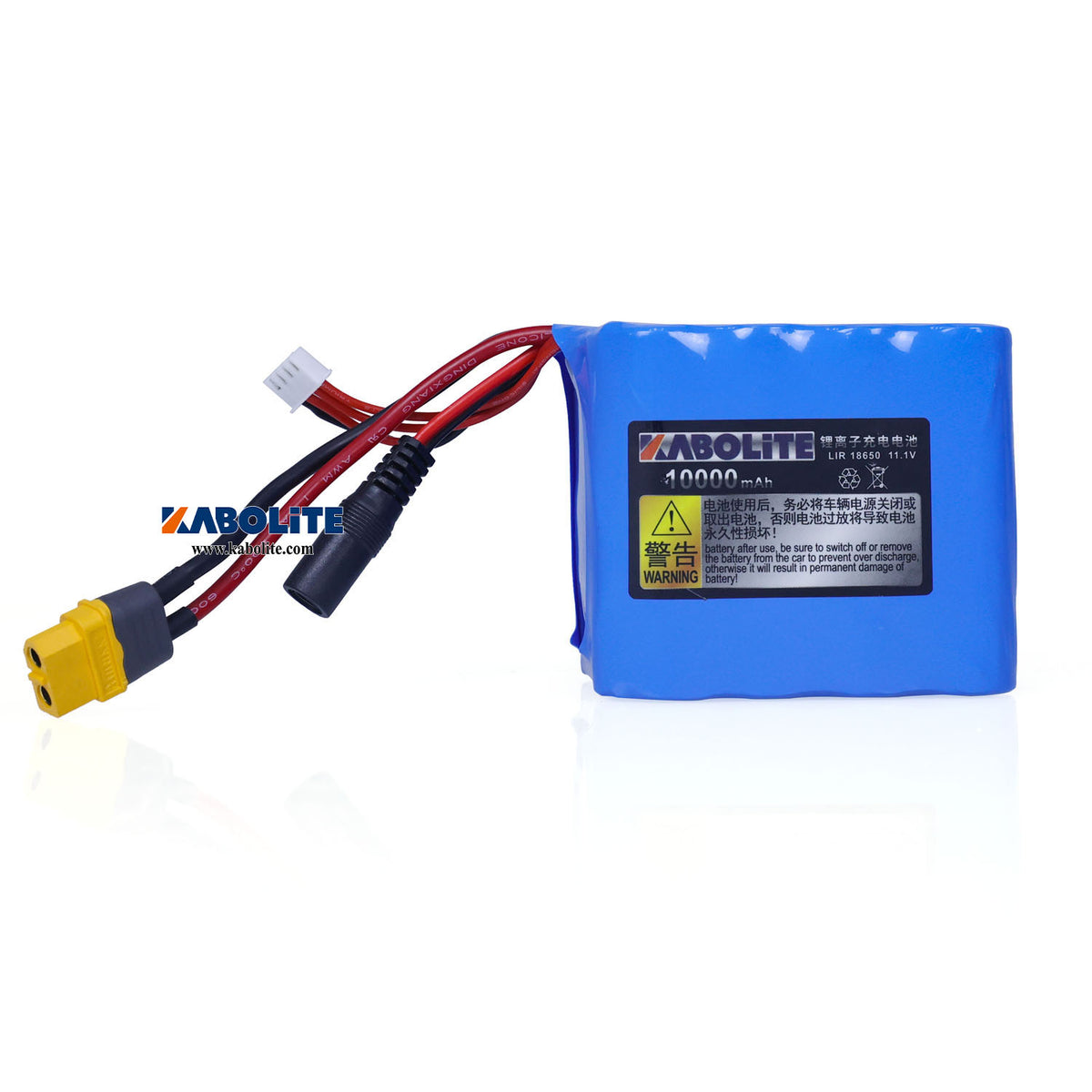 IN Stock 10000mAh 11.1V Li-ion Battery for KABOLITE K350 1/14 RC Hydraulic Excavator Remote Control Digger Construction Vehicle Model Parts