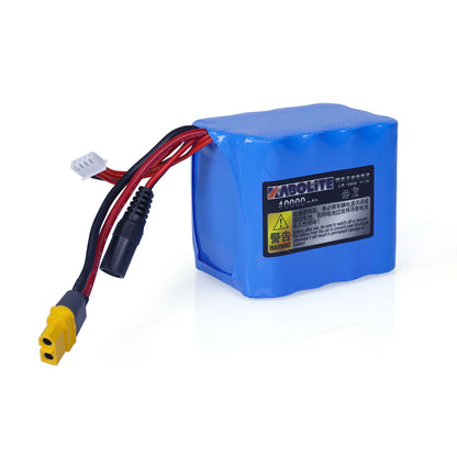 10000mAh 11.1V Li-ion Battery for KABOLITE K350 1/14 RC Hydraulic Excavator Remote Control Digger Construction Vehicle Model Parts