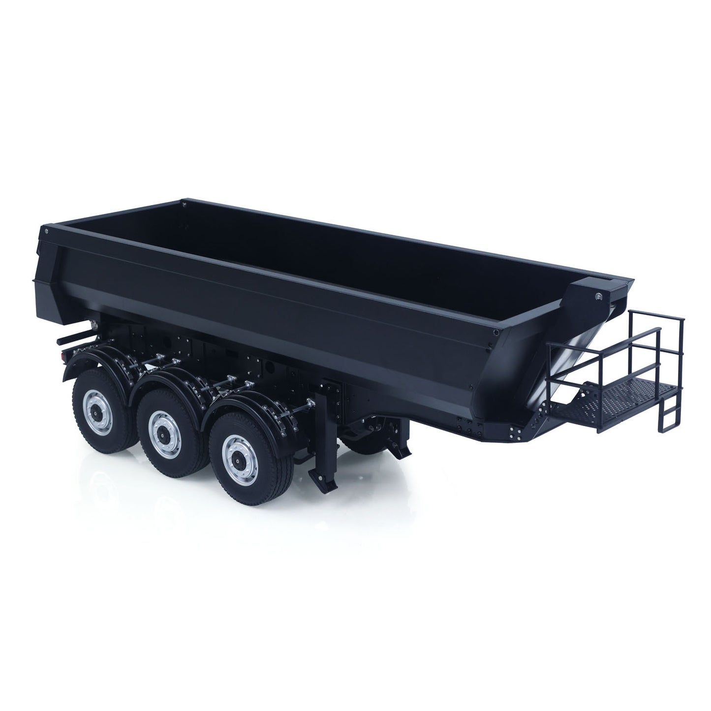 Fast Free Shipping for EU Kabolite 1/14 Metal Remote Control 3 Axles Electric Lifting Semi Trailer Dumper for 5801 RC Tractor Truck 770S 100 Support Leg