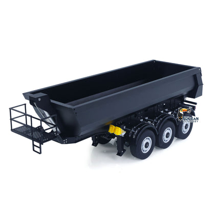 26.1Inches KABOLITE 1/14 Metal Radio Control Semi Dump Trailer Electric Lifting Truck Light Support Leg for 5801 770S RC Tractor Truck